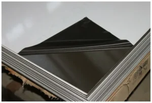 Лист нержавеющий 0,4х1000х2000 AISI 304 BA+PVC