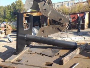 Захват штыревой для рамы погрузчика