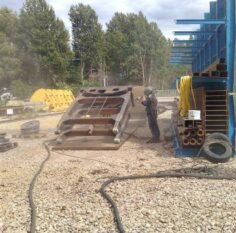 Піскоструминна обробка металу