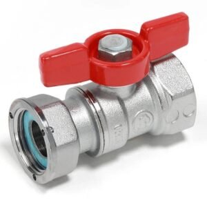 Кран шаровый с накидной гайкой  Ду 20 Giacomini R251P для котлов и счетчиков